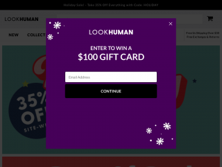 lookhuman.com screenshot