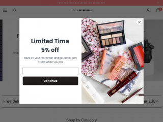 lookincredible.co.uk screenshot