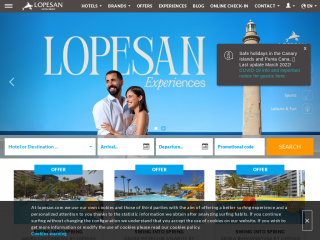lopesan.com screenshot