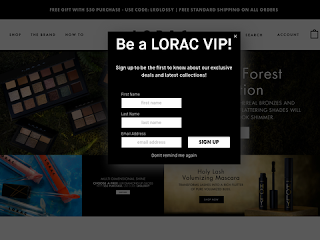 lorac.com screenshot