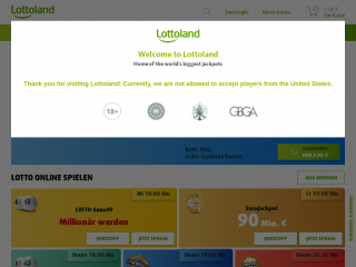 lottoland.com screenshot