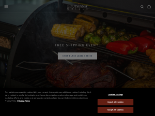 louisiana-grills.com screenshot
