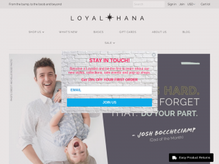 loyalhana.com screenshot