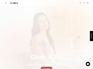 lubexbeauty.com screenshot