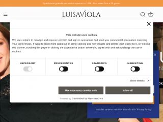 luisaviola.it screenshot