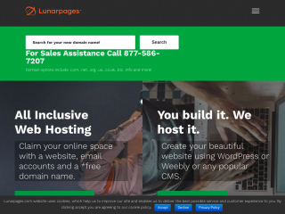 lunarpages.com screenshot