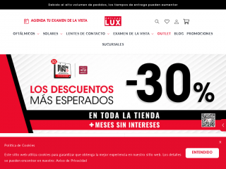 lux.mx screenshot
