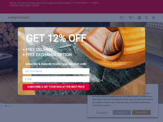 luxuryrugstore.com screenshot