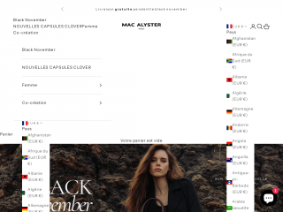 macalyster.com screenshot