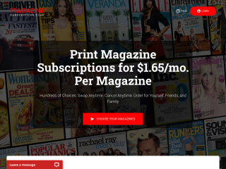 magazinesubscriptionclub.com screenshot