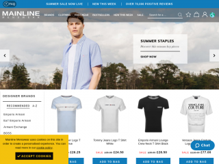 mainlinemenswear.com screenshot