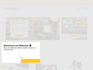 maisonic.com screenshot
