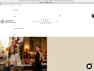 maisonrevelle.com screenshot