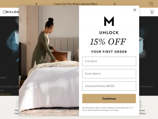 maloufhome.com screenshot