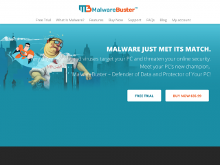 malwarebuster.com screenshot