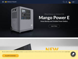 mangopower.com screenshot