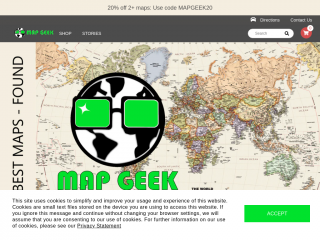 mapgeek.com screenshot