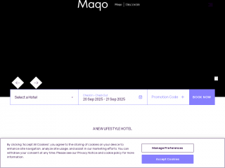 maqohotels.com screenshot