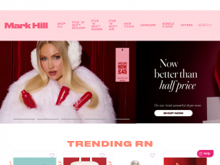 markhillhair.com screenshot