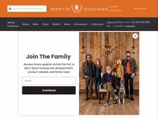 martindingman.com screenshot