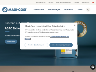 maxi-cosi.de screenshot
