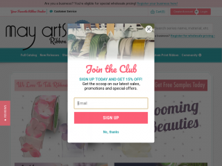 mayarts.com screenshot