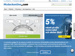 mcdackonline.com screenshot