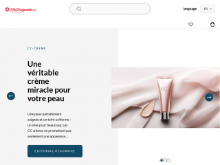 mcdroguerie.ch screenshot