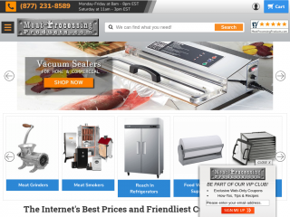 meatprocessingproducts.com screenshot