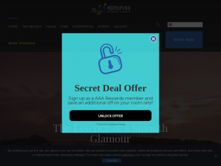 medhufushiisland.com screenshot