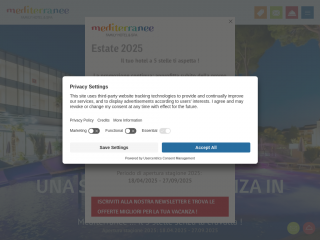 mediterranee.it screenshot