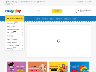 megajoy.com.au screenshot