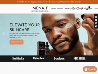 menaji.com screenshot