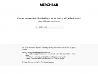 merchbar.com screenshot
