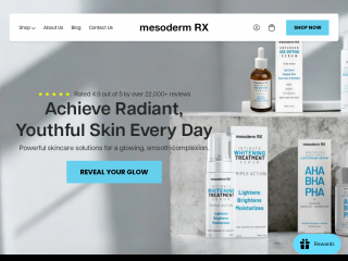 mesodermrx.com screenshot