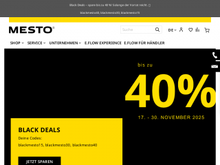 mesto.de screenshot