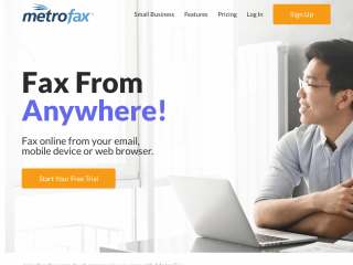 metrofax.com screenshot