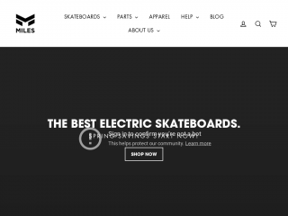 milesboard.com screenshot