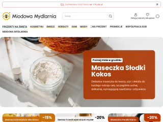 miodowamydlarnia.pl screenshot