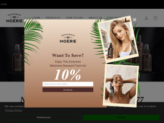 moerie.com screenshot