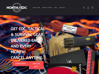 monthlyedc.com screenshot