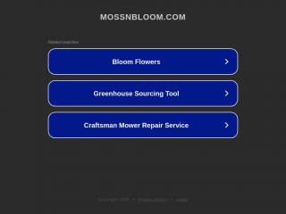 mossnbloom.com screenshot