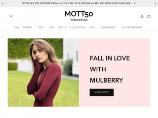 mott50.com screenshot