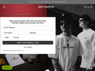 mrsimple.com.au screenshot