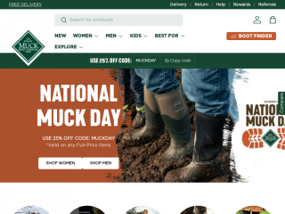 muckbootcompany.co.uk screenshot