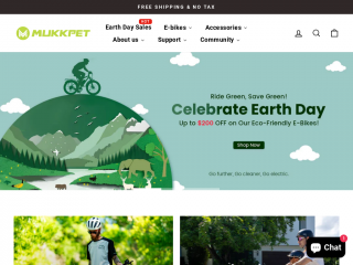 mukkpetbike.com screenshot