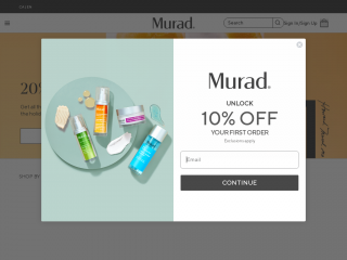 muradskincare.ca screenshot