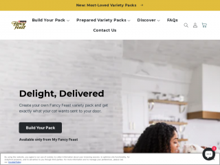 myfancyfeast.com screenshot