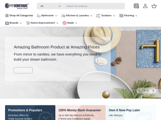 myhomeware.com.au screenshot