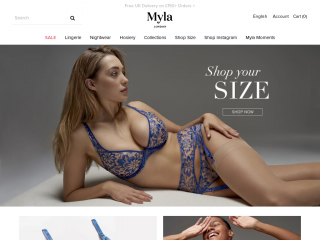 myla.com screenshot